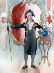 Charles Hayden Coffin dans The Country Girl, vers 1902