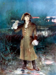 Fred Terry dans Change Alley, vers 1902