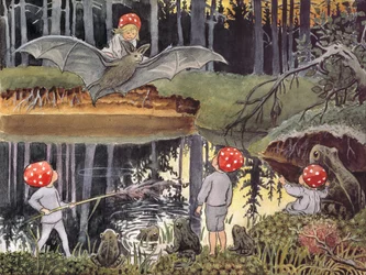 Les enfants du Père Noël : La chauve-souris