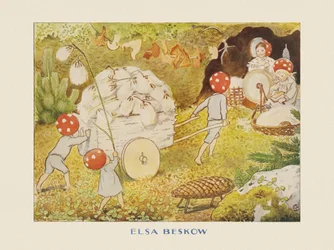 Les enfants du Père Noël Mushroom Kids Cotton