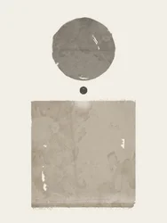 Cercle, carré, point : abstrait