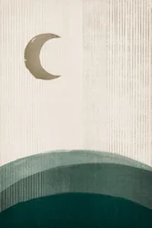 Les collines de la Lune croissante