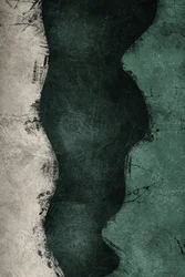 Flux abstrait vert foncé