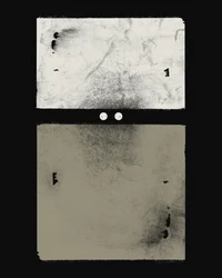 Abstrait ton sur ton vieilli