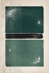 Abstrait à rayures vert émeraude