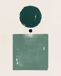 Formes géométriques vertes