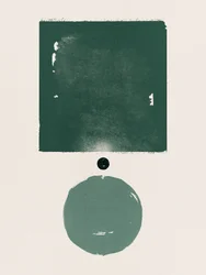 Équilibre géométrique vert