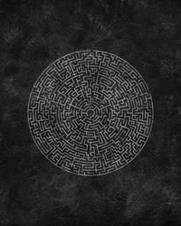 Labyrinthe circulaire complexe
