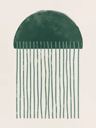 Pluie verte minimaliste