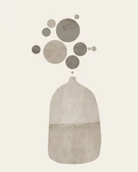 Vase « Bubbles » bio