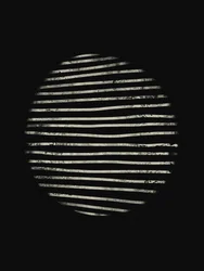 Ombre circulaire rayée