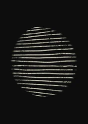 Soleil sombre rayé