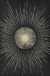 Rayons « Sunburst » vintage