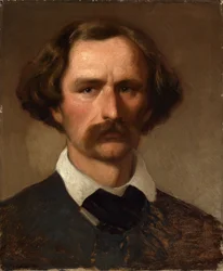 Portrait du peintre Carl Friedrich Lessing