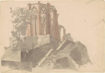 Ruines de la cathédrale, Bacharach