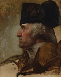 George Washington, étude pour Washington traversant le Delaware, c.1850