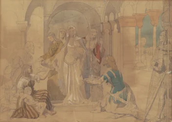 Étude de courtisanes