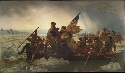 Washington traversant le Delaware, 1851