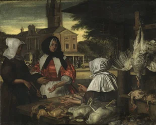 Le marché aux oiseaux, Amsterdam