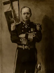 Capitaine Robert F. Scott, R.N., C.V.O., vers 1900-1910, 1913