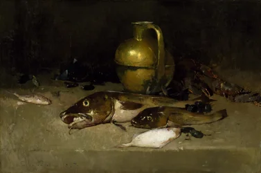 Nature morte au poisson