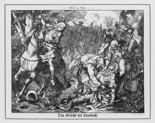 Mort du maréchal Turenne à la bataille de Salzbach