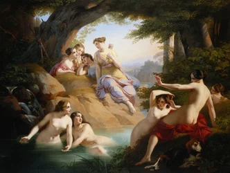 Diane et les nymphes au bain, 1846