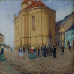 Église à Auscha