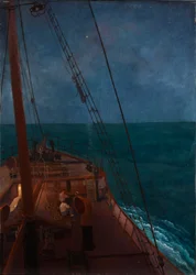 Voyage nocturne en Méditerranée