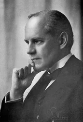 John Galsworthy, romancier et dramaturge anglais, 1913