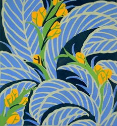 Fleurs et Feuillage, vers 1925