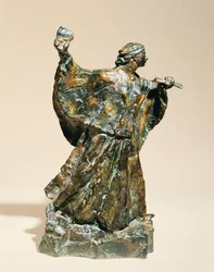 Sculptrice au travail, 1906