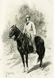 Portrait de Jane Dieulafoy (née Magre)