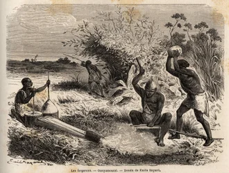 Les forgerons, dans l