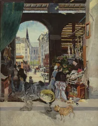 Le Marché des Carmes, Rue Maubert