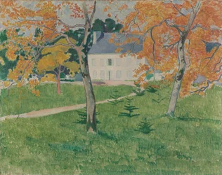 Maison parmi les arbres - Pont-Aven