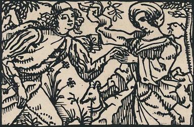 Illustration pour le Petit Testament de Villon, 1919