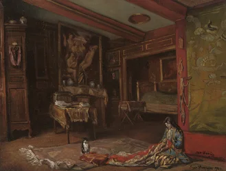 Ma chambre à Tonnerre, 1920