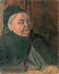Portrait de la grand-mère de l