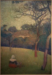 Bretonne assise