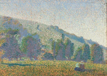 Deux Bretonnes dans un pré, 1886