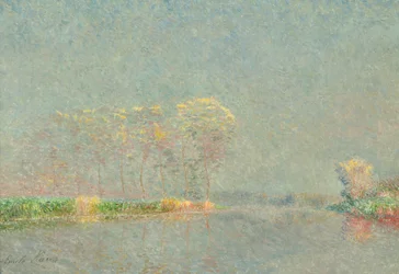 Brouillard sur la Lys