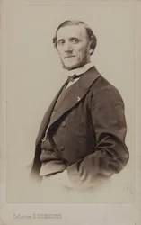 Portrait du pianiste et compositeur Jean-Henri Ravina 1818-1906