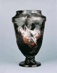 Orphée aux Enfers, vase par Emile Gallé