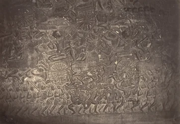 Bas-relief de la Grande Galerie de la Pagode
