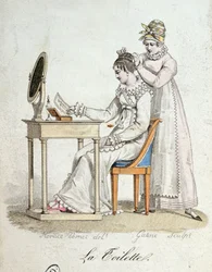La coiffeuse, c.1816
