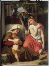 Ruth et Naomi, 1859