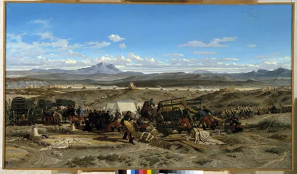 Campement à midi