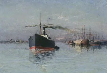 Le Grand Dock de Dunkerque, 1890
