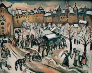 Neige à Munich